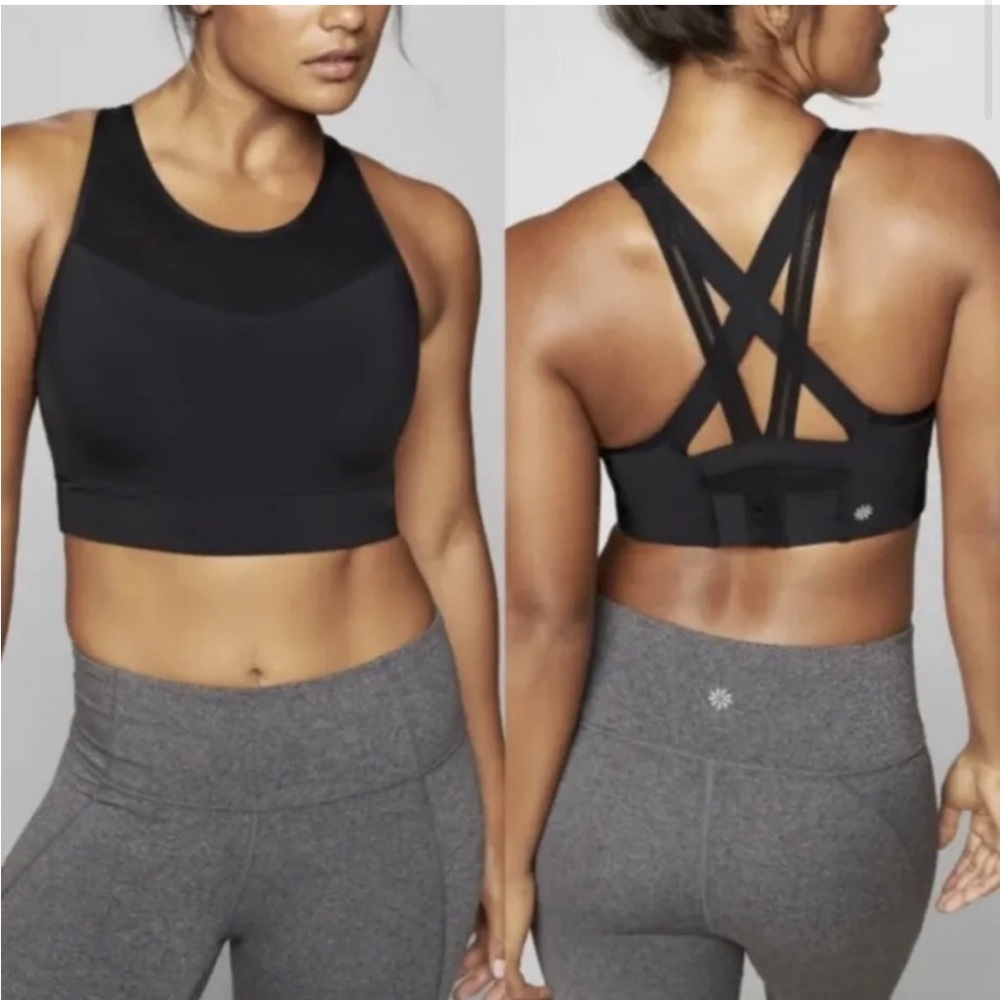 Athleta Sports Bra Black